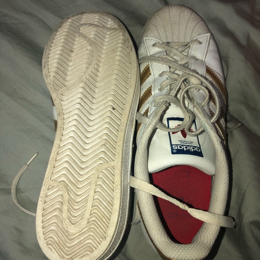 Adidas shoes.